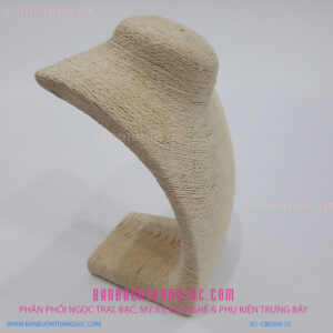 Cổ trưng bày sợi cói vàng rơm 25cm CB0201A - DKI